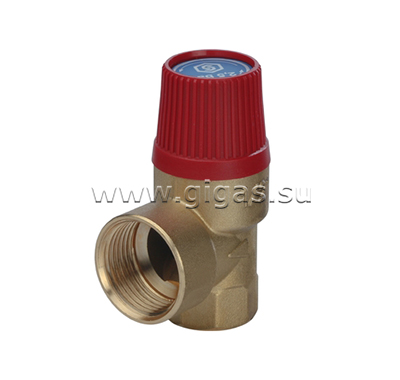 Клапан предохранительный 2,5 бар SVS 25 -1/2*3/4 STOUT