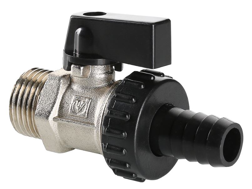 Кран шаровой дренажный со штуцером 1/2" Valtec