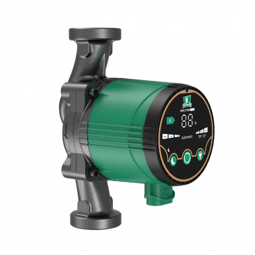 Насос циркуляционный PUMPMAN NEWSTAR 25/8-180 (част.,автонастр.,3-52Вт,8м,3,8 м³/ч,180мм,гайки и каб.)