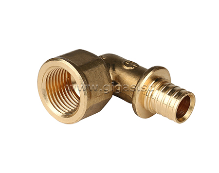 Угольник переходник с внутренней резьбой 20x1/2" STOUT