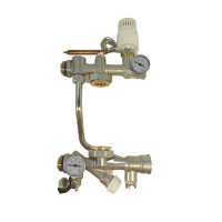 Насосно-смесительный узел, без насоса, монтажная длина насоса 130мм TECHNOMIX