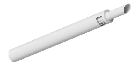 Труба с наконечником АНТИЛЁД 60/100 L1000мм KRATS NEW
