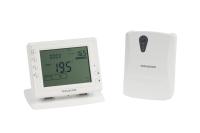 Термостат комнатный Teplocom TS-Prog-2АА--3А- RF,беспроводной, прогр., реле 250В,3А