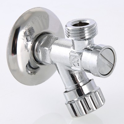 Вентиль для подключения сантехнических приборов с фильтром 1/2"х3/4" НР-НР Valtec