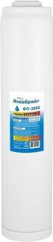 Картридж ВВ 20" удаление железа (ресурс до 24000 л.)(6шт/уп) АКВАБРАЙТ