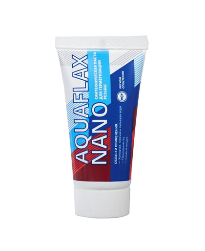 Паста сантехническая Aquaflax nano туба без блистера 270 г тюбик