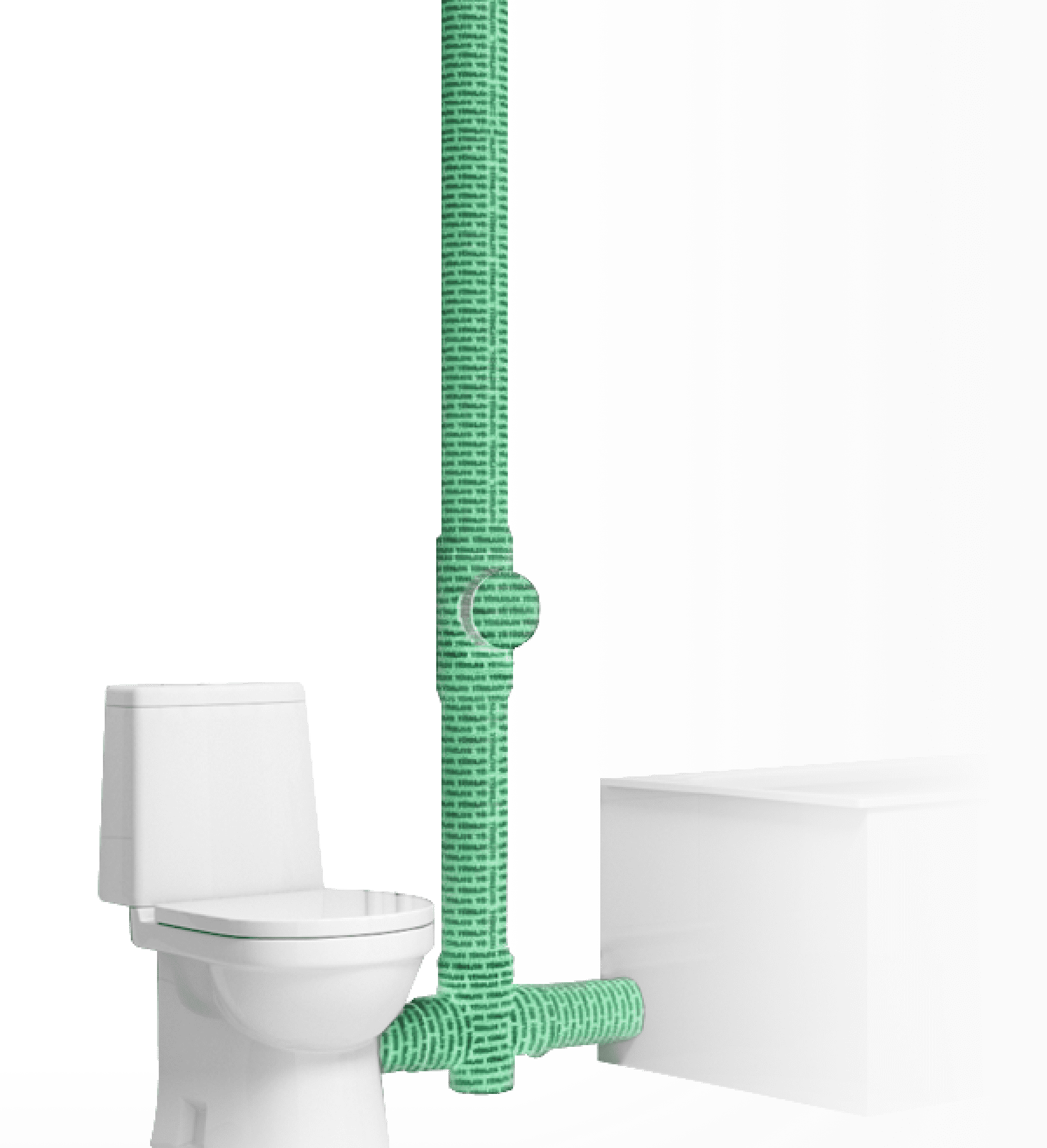 TONLOS PIPE PRO Комплект для шумоизоляции канализационных труб