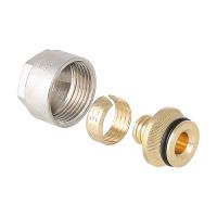 Фитинг коллекторный 16 (2,0) мм х 34 Евроконус для пластиковой трубы Valtec (уп. 40320) Италия