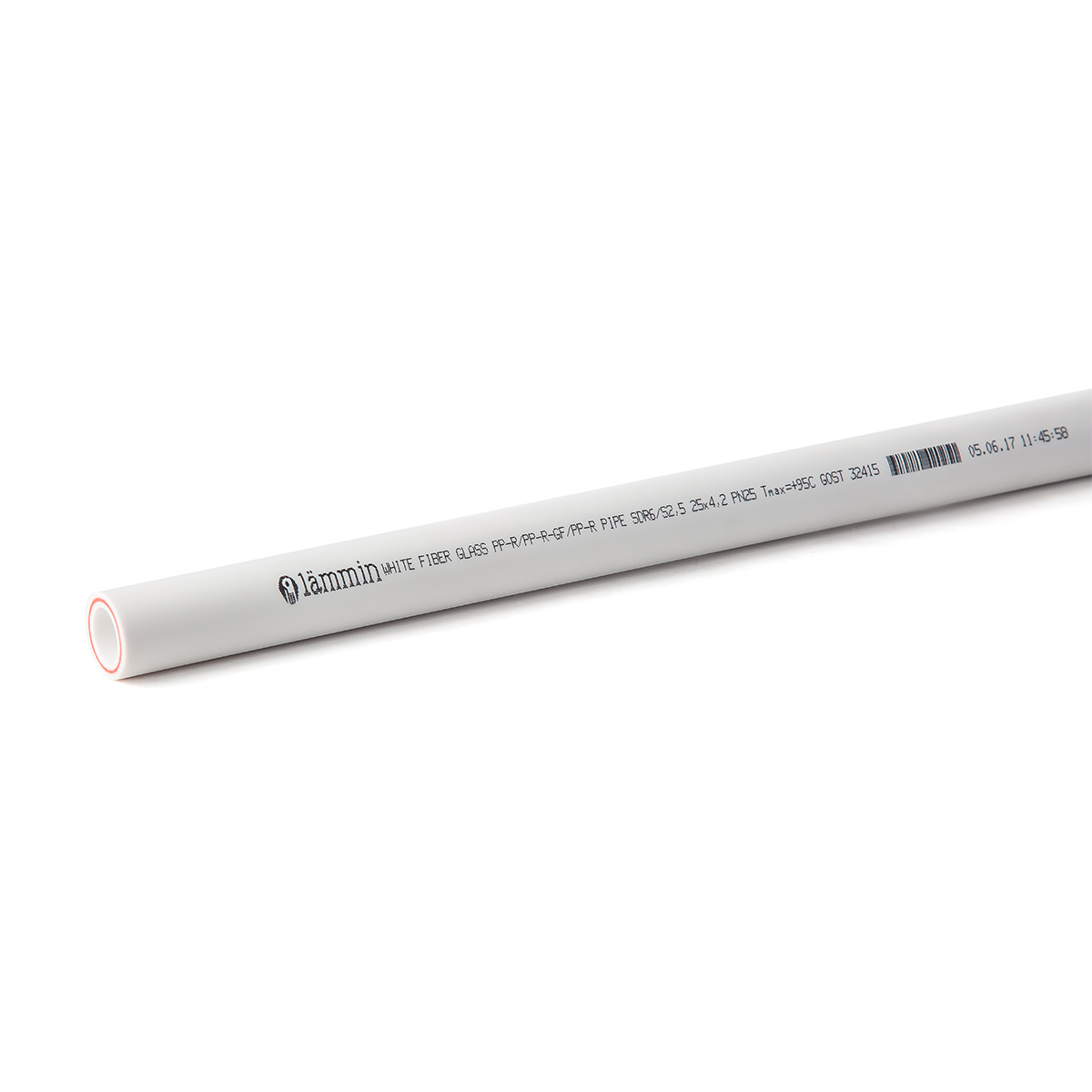 Труба LAMMIN PPR PN25 D20х3,4 2м армированная алюминием