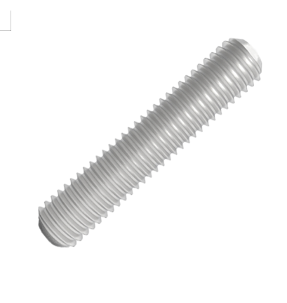 Шпилька резьбовая DIN 976 М8х80 Taners (уп.6/30)