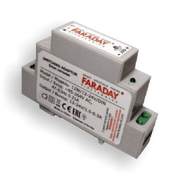 Блок питания 12-24V FARADAY 12W/12-24V/DIN