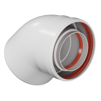 CW8-45 колено промежуточное 45 80х125