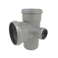 Крестовина двухплоскостная ПП D 110 110 50 87  правая СИНИКОН Серая Стандарт