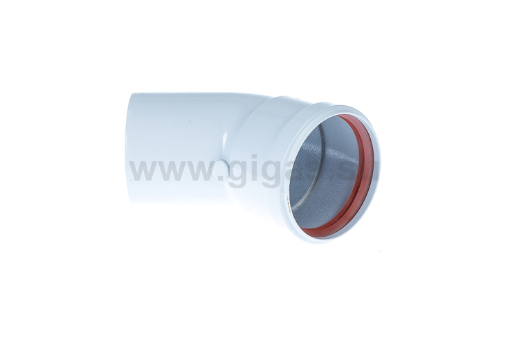 Отвод D 80 угол 45гр. M/F (мама/папа) (30 шт/уп) KRATS К аналог PK80-45