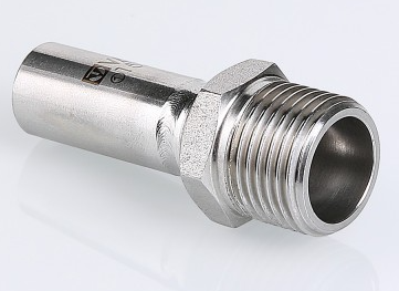 Вставка резьбовая нерж. сталь с вн.р. 22х3/4" Valtec