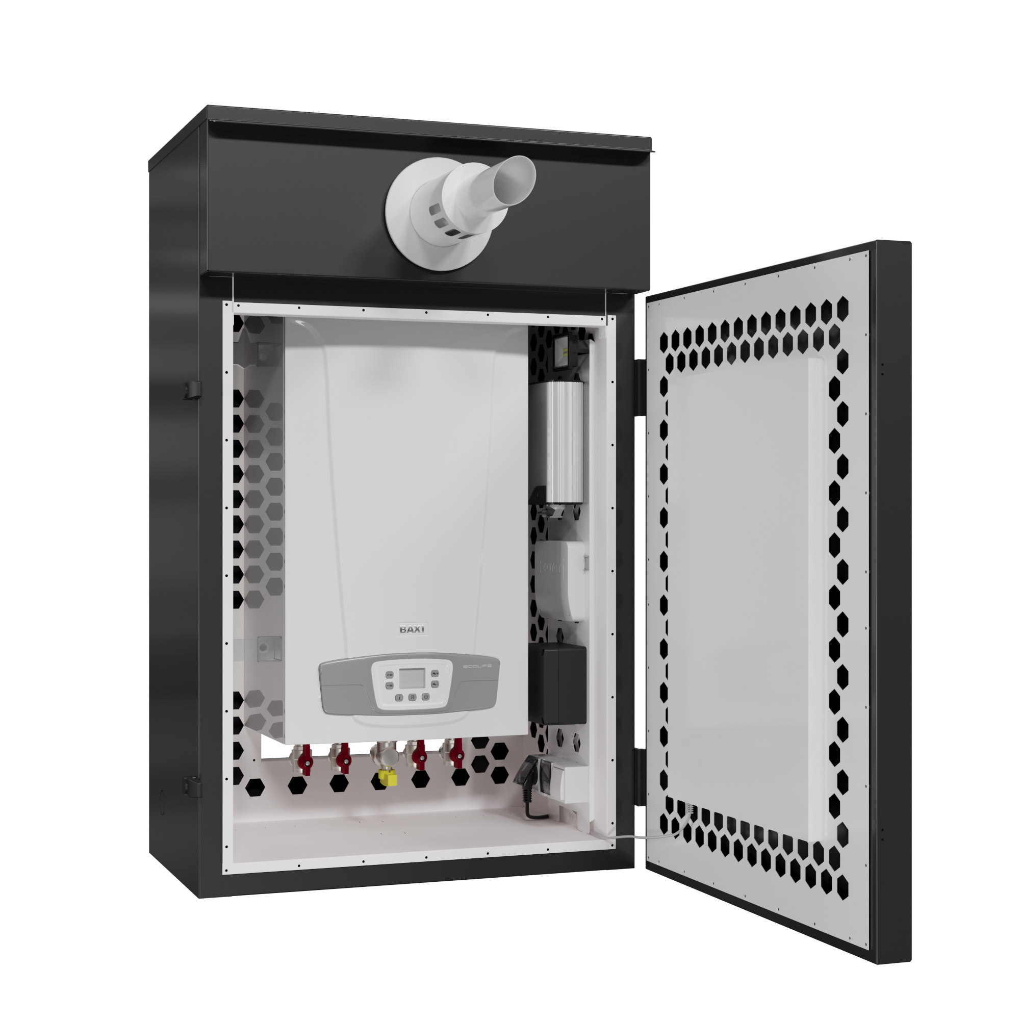 Котельная наружного размещения KRATS 24кВт 1к наст. исп (с котлом Haier TechLine S 24кВТ 1к )