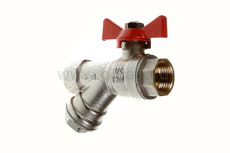 Кран шаровой со встроенным фильтром 1/2" ВН-ВН бабочка Valtec (НЕТ У ПОСТАВЩИКА)