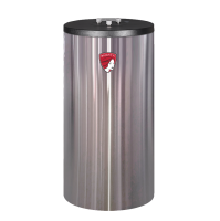 Бойлер косвенного нагрева нерж бак в рубашке напольный FED INOX 1000 серые