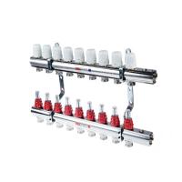 Коллекторная группа 1х9 вых. Евроконус 34с расходомерами