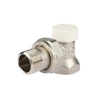 Клапан запорно-балансировочный, угловой 12 STOUT