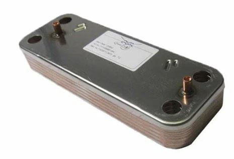 Теплообменник ГВС на 12 пластин для котлов Baxi (GV)