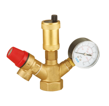 Группа безопасности котла 1" 3 бар МИНИ (20/1шт) ViEiR