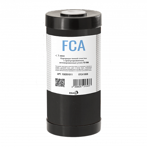 Картридж ВВ 10" уголь гран. сорбционная очистка (12 шт/уп) EFCA10BB ESSAN