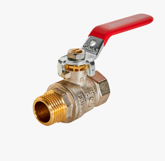 Кран шаровой 1 1/2" ВН-НР рычаг ROMMER