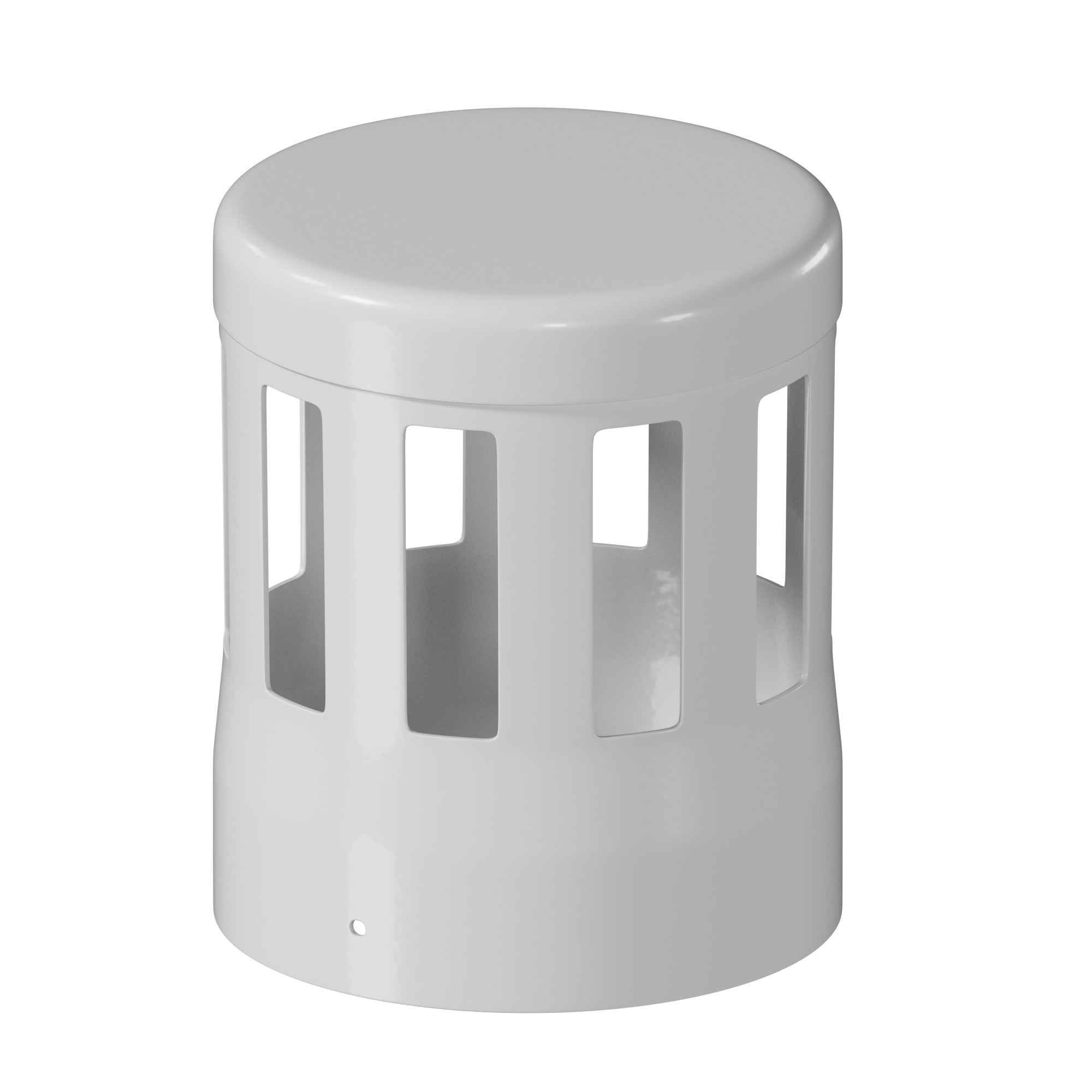 Наконечник D80 белый алюминий (40 шт/уп) KRATS