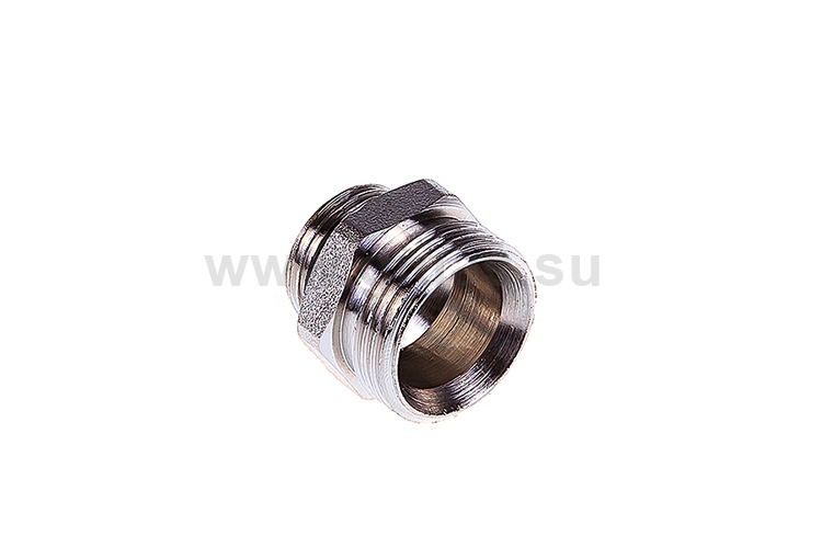 Ниппель переходной нар.-нар. с переходом на евроконус 1/2 х 3/4", Valtec (10/250) (НЕТ У ПОСТАВЩИКА)