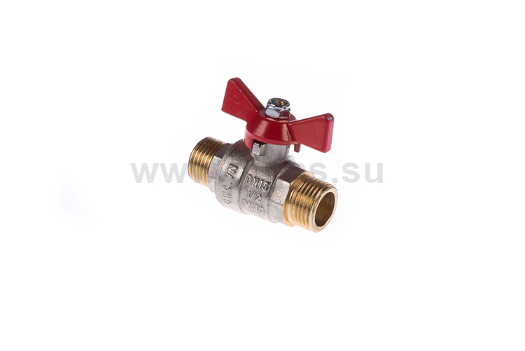 Кран шаровой 3/4" НР-НР бабочка BASE Valtec (уп.12/144)