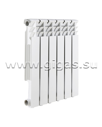 Радиатор алюминиевый ROMMER Optima 78/500/10 (44шт/пал