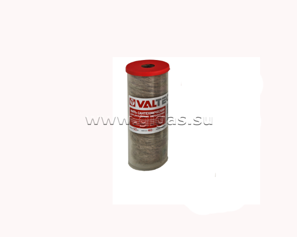 Нить сантехническая льняная 55м VALTEC (уп.24)