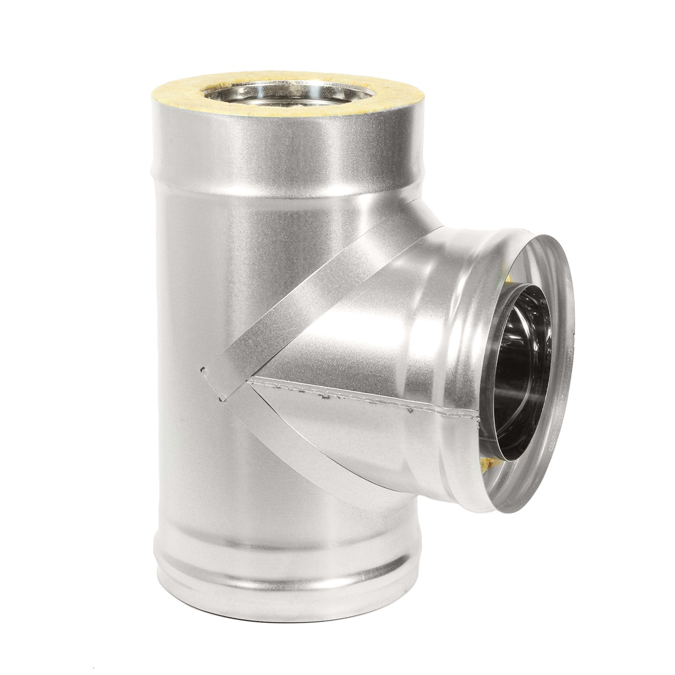 Тройник Термо 87 гр. ТРТ-Р D130/190 AISI 430 (0,5 мм)/ОС (0,5 мм)ТиС