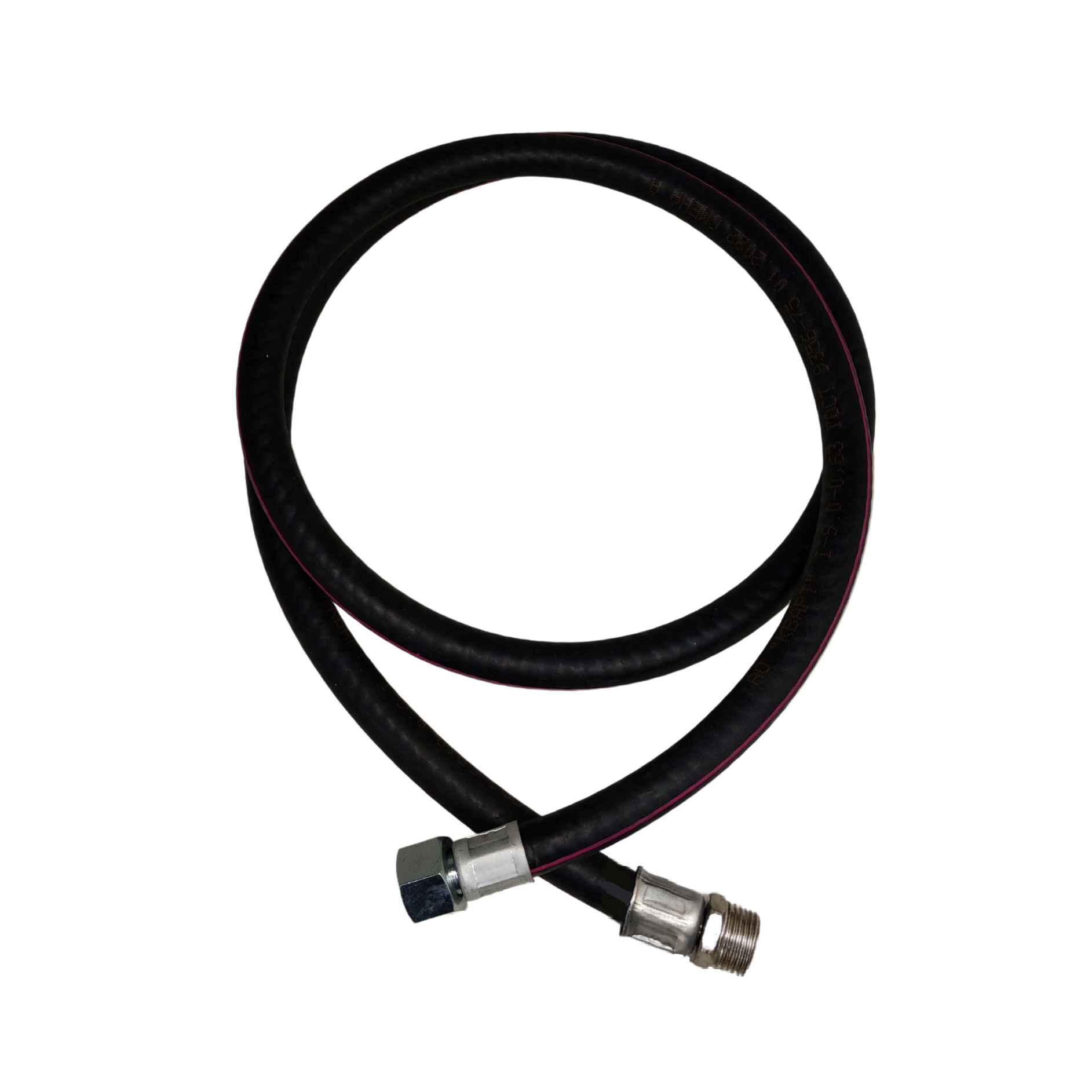 Шланг резинов.универсальный газ/вода, черный 1/2  4000 мм г/ш