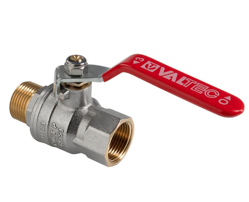 Кран шаровой 3/4" ВН-НР рычаг ГОСТ VALTEC  