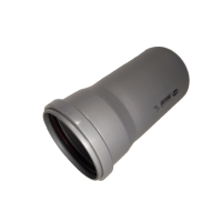 Труба ПП D 110 L 0150 СИНИКОН Серая Стандарт