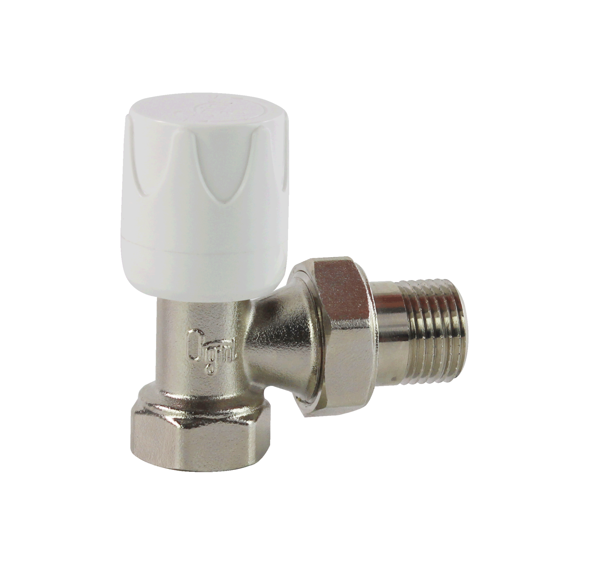 Клапан регулирующий 1/2" угловой вн/нар OGINT