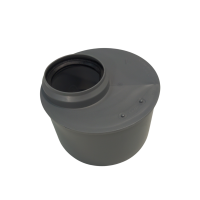 Переход эксцентрический ПП D 110 050 СИНИКОН Серый Стандарт