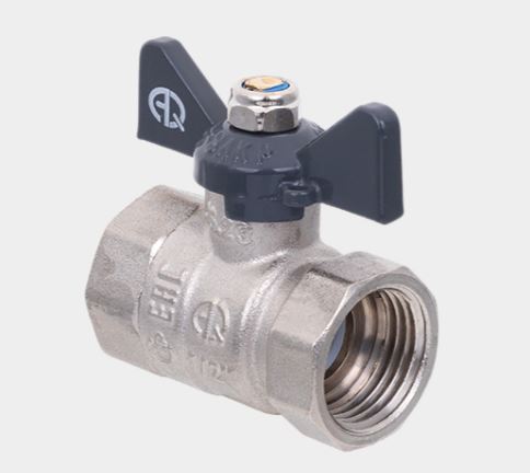 Кран шаровой 3/4" ВН-ВН бабочка AQUALINK (100/10 шт/уп)