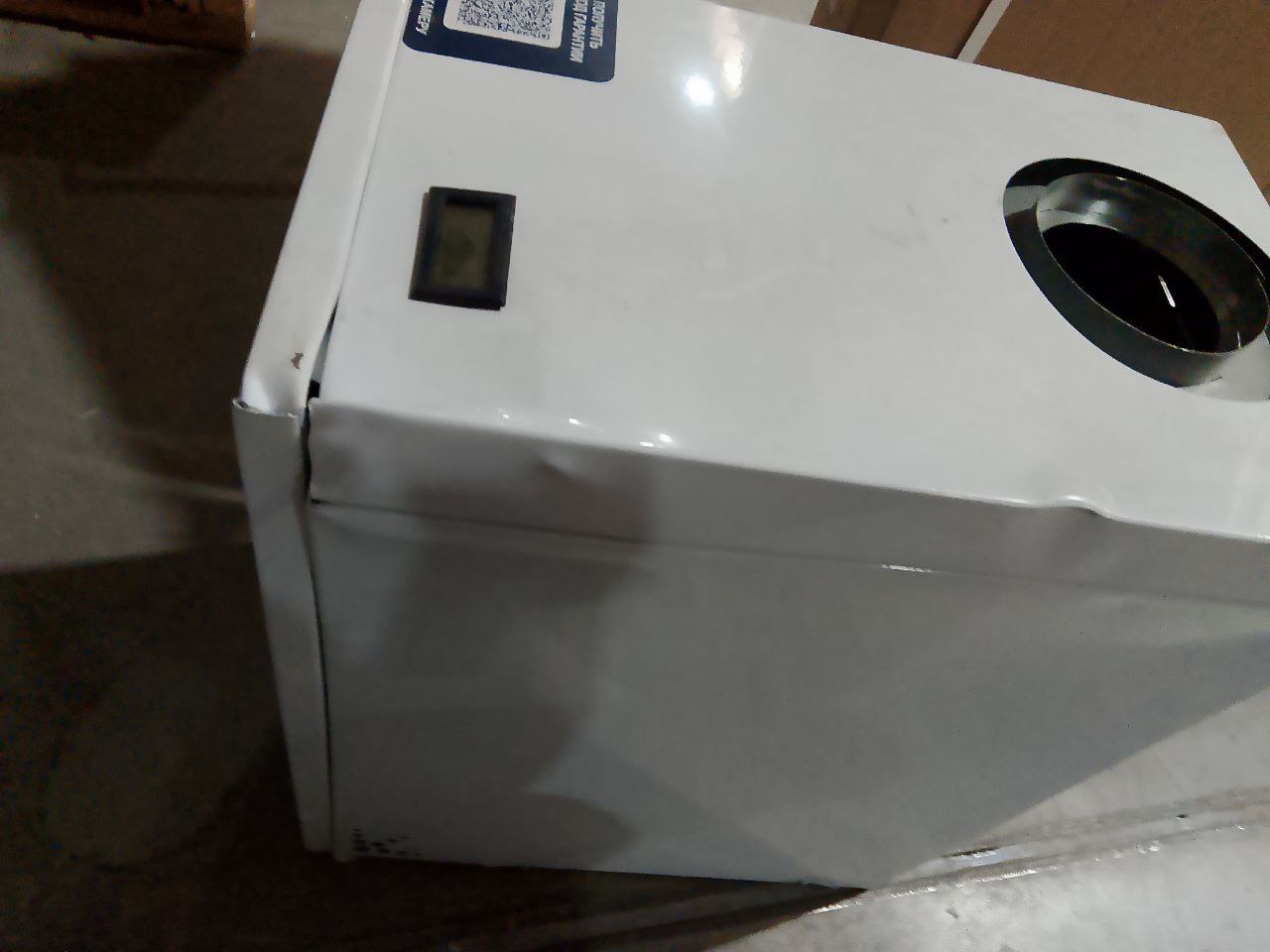 Котел Газовый Сигнал ЖАР compact 12,5кВт 1к напольный стальной Atmo (авт.TGV-307) D100 - УЦЕНКА вмятины, протертости