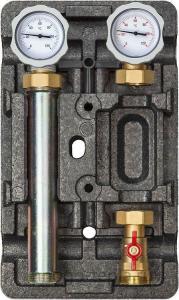 Насосная группа быстрого монтажа с 3-ходовым смесит. клапаном (подача слева) без насоса TIM