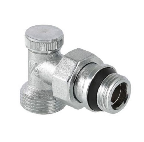 Клапан настроечный 1/2" угловой  (с доп. уплотнением) Евроконус Valtec