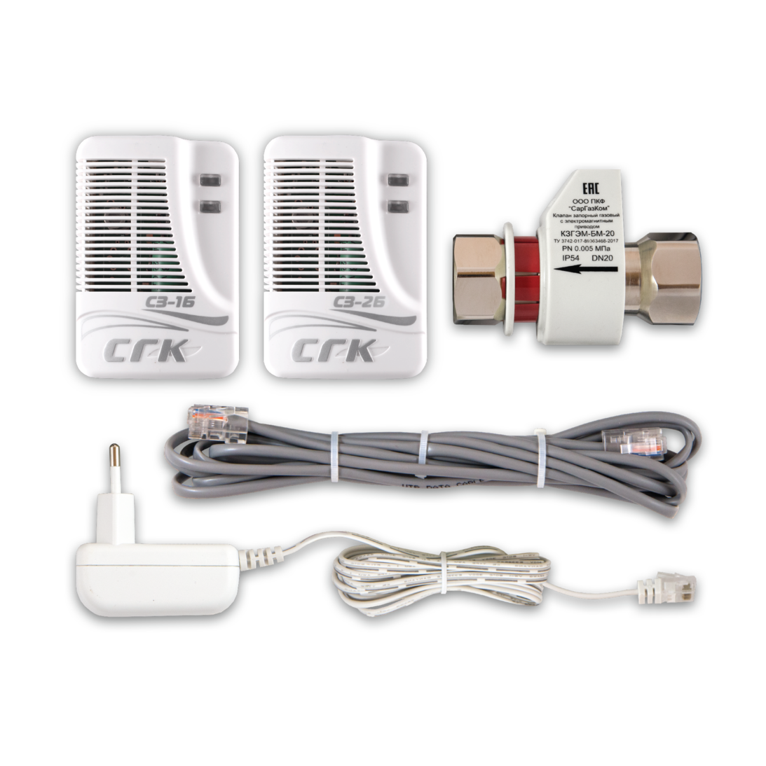 СГК САКЗ - МК-2 ду 20 НД (бытовая) энергонезависимый