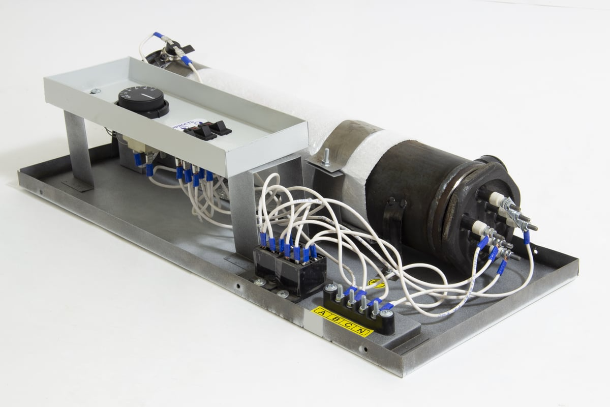 Котел электрический  9 кВт (380) боковой вход, клавиши ElectroVel ТЭН черн.сталь