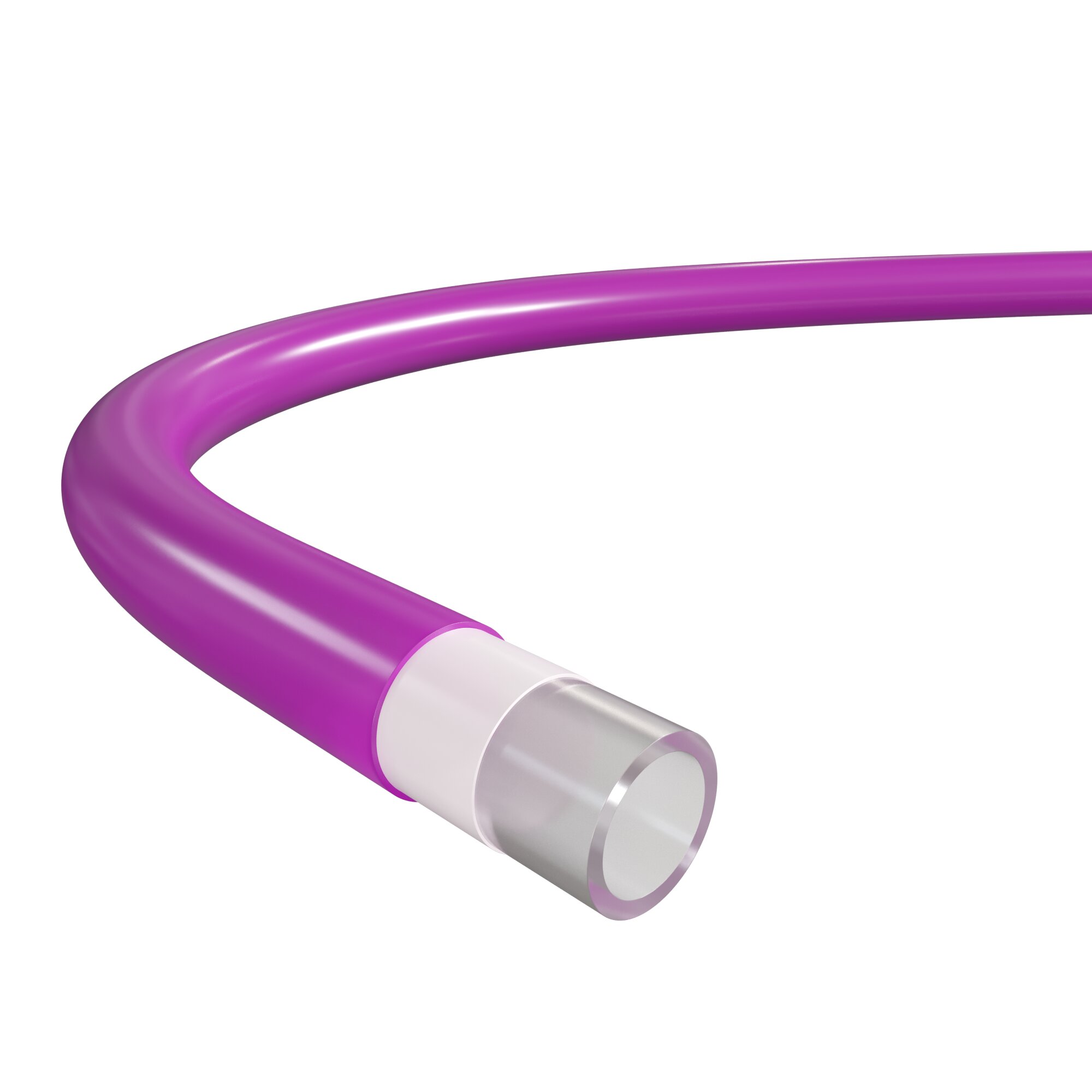 Труба PEX-b EVOH 16x2,0 бухта 500м SIBIO фиолетовая