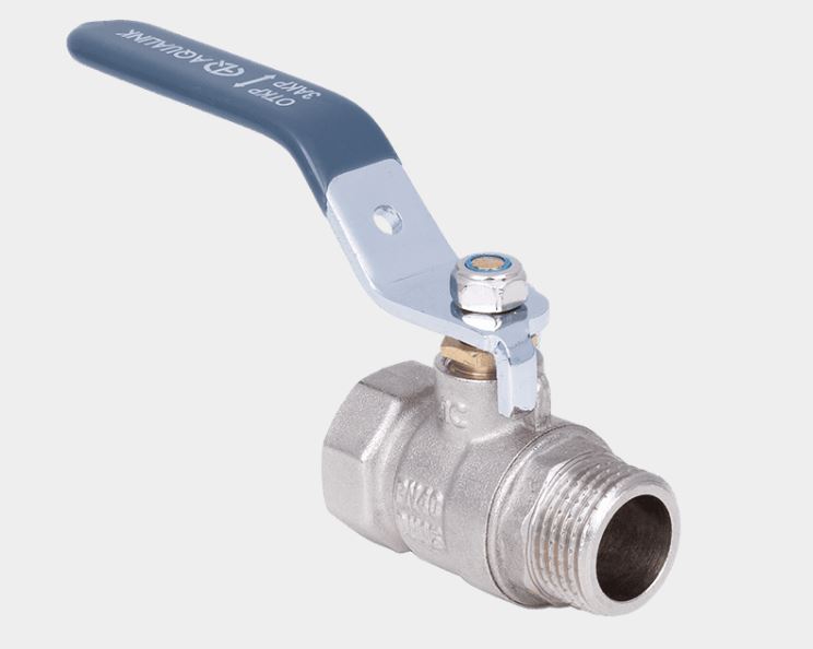 Кран шаровой 2'' ВН-НР рычаг AQUALINK (12/2 шт/уп)