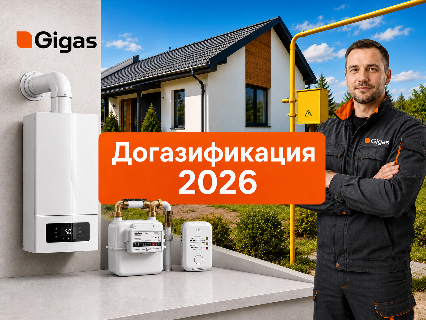 Догазификация 2026 в Башкирии: как подвести газ к дому и какое оборудование нужно