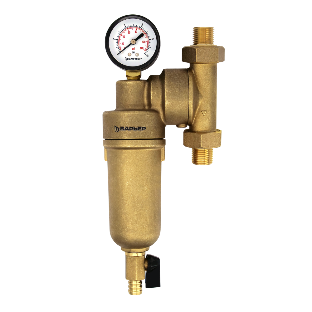 Фильтр механической очистки универсальный ПРОТЕКТ 1/2 ГВ Барьер