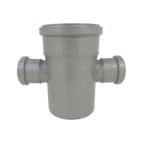 Крестовина одноплоскостная ПП D 110 050 050 87  СИНИКОН Серая Стандарт